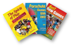 Group Games, Cooperative Play and Parachute Games Books Group Games, Cooperative Play and Parachute Games Books